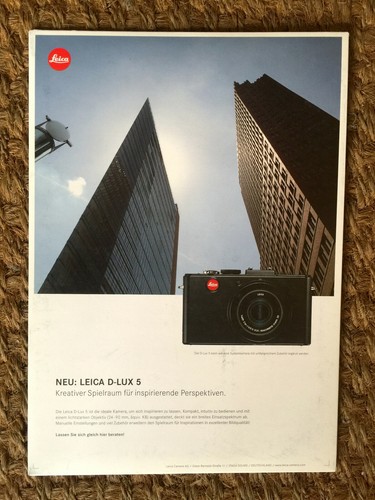 Leica pappwerbeaufsteller - leica,