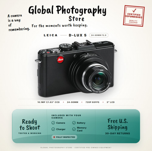 Leica lux 10mp - d-lux, 24-90mm