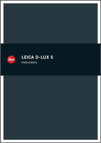 Leica lux manuale - leica, 5